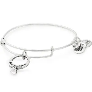 Just Engaged Charm Bangle