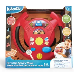 Kidoozie Rev 'N Learn Activity Wheel