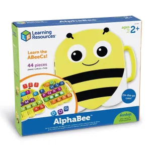 Learning Resources - AlphaBee: Fun ABCs, 123s, and Shapes Activity Set