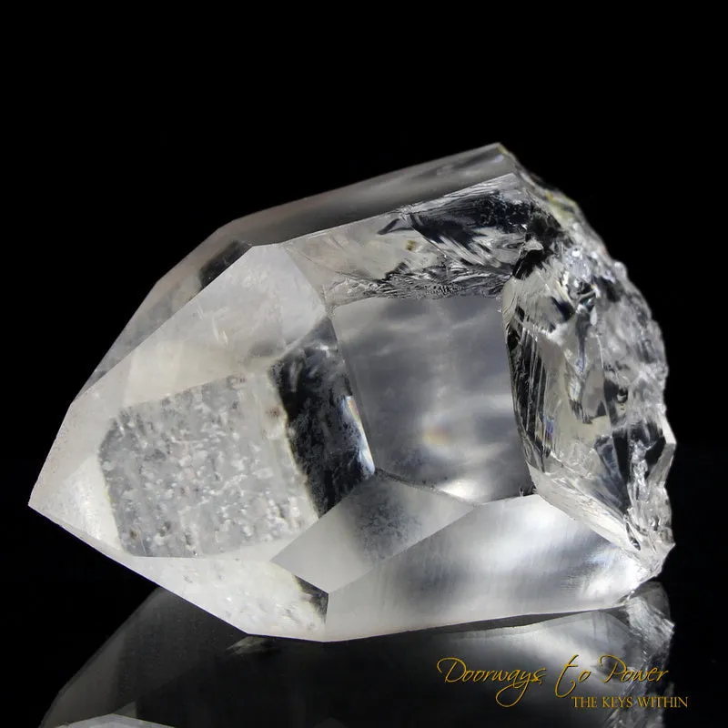 Lemurian Lightning Struck Quartz 8 sided Grounding Crystal 'ERA of LIGHT'