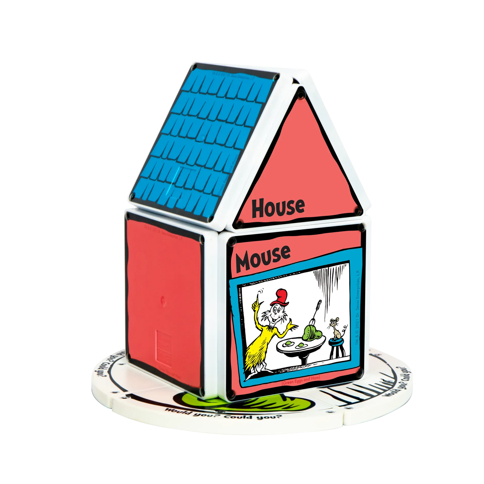 Magna-Tiles CreateOn Dr. Seuss Green Eggs & Ham 21-Piece Set