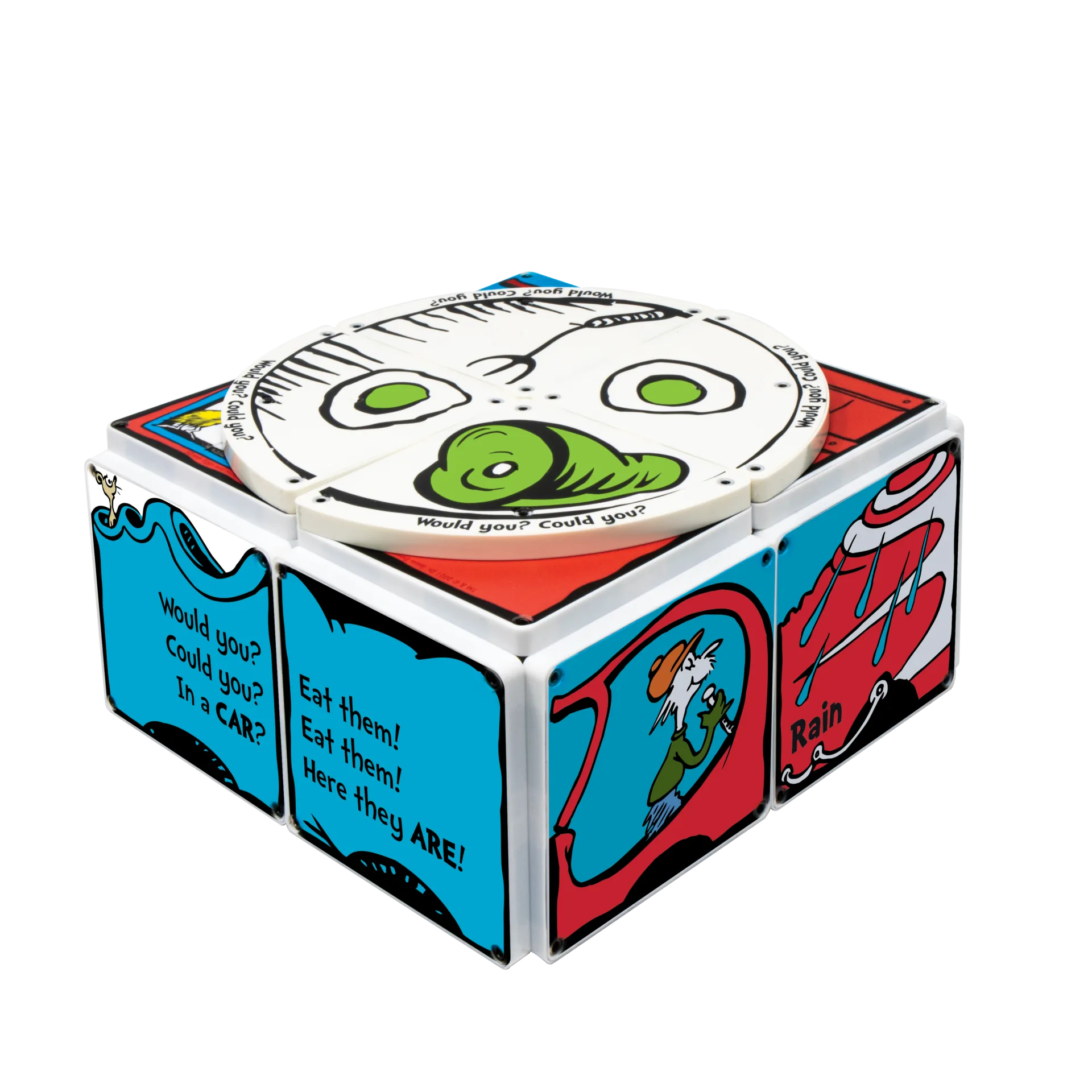 Magna-Tiles CreateOn Dr. Seuss Green Eggs & Ham 21-Piece Set