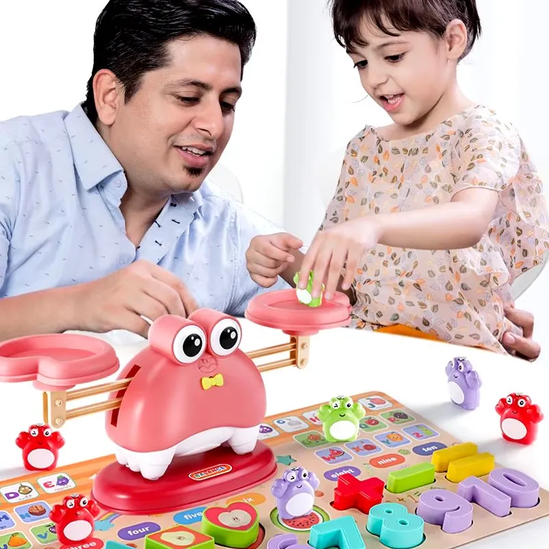 MathMaster 4-in-1 Balance Learning Game