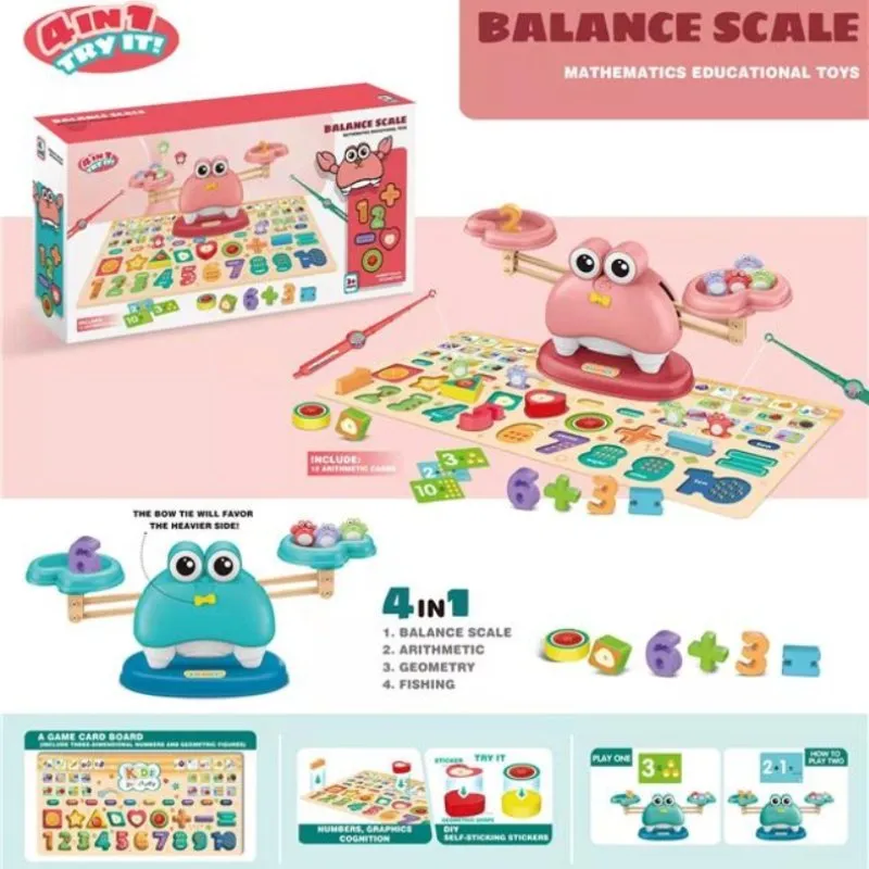 MathMaster 4-in-1 Balance Learning Game