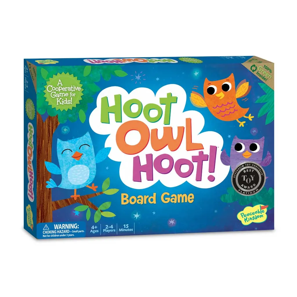 Mindware Hoot Owl Hoot Cooperative Board Game
