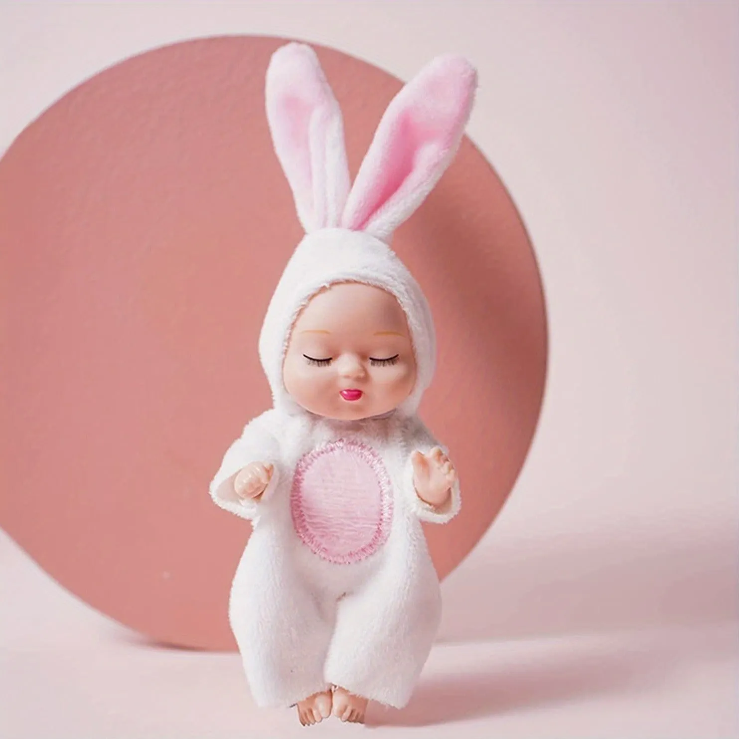 Mini Reborn Baby Doll Adorable Washable Realistic Toy for Holidays