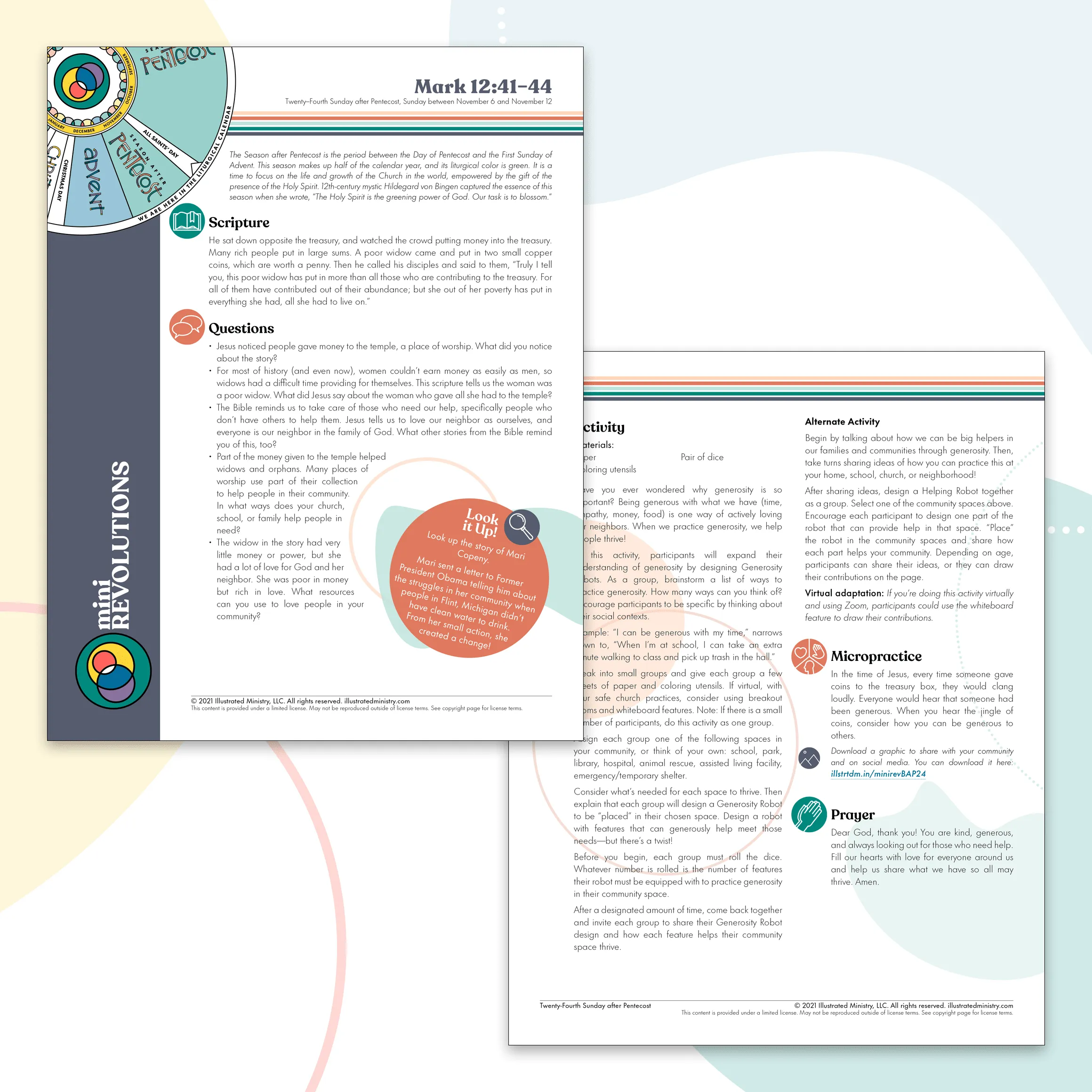 Mini Revolutions Curriculum: November 2021