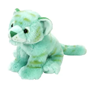 Mint Green Tiger Stuffed Animal - 12"