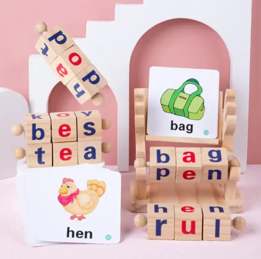 Montessori Reading Blocks