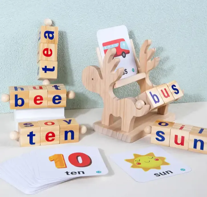 Montessori Reading Blocks