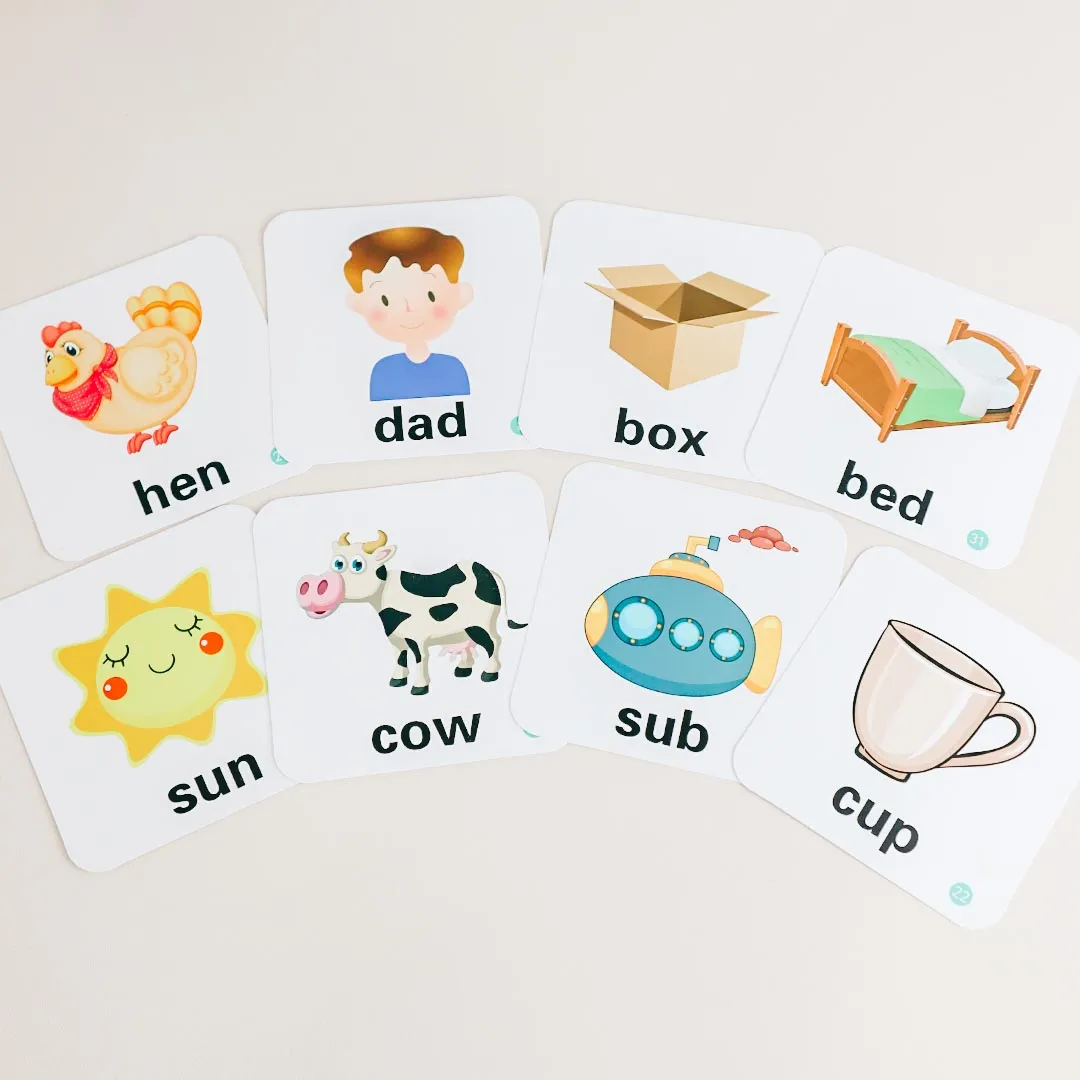 Montessori Reading Blocks