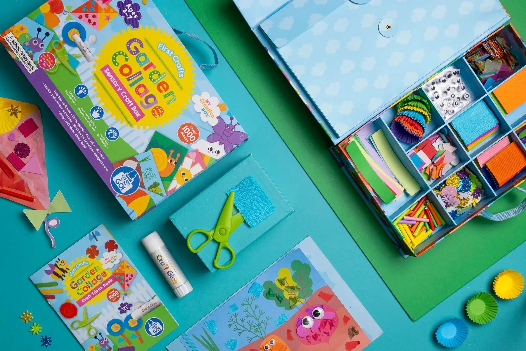 My Creative Box First Crafts Sensory Craft Box - Garden Collage