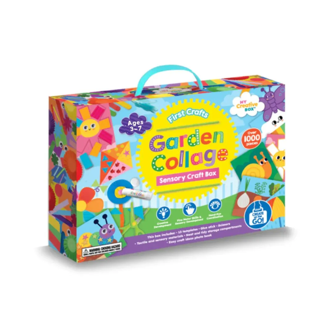 My Creative Box First Crafts Sensory Craft Box - Garden Collage