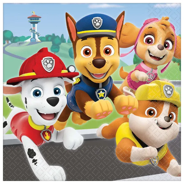 Paw Patrol Adventures Luncheon Napkins 16ct