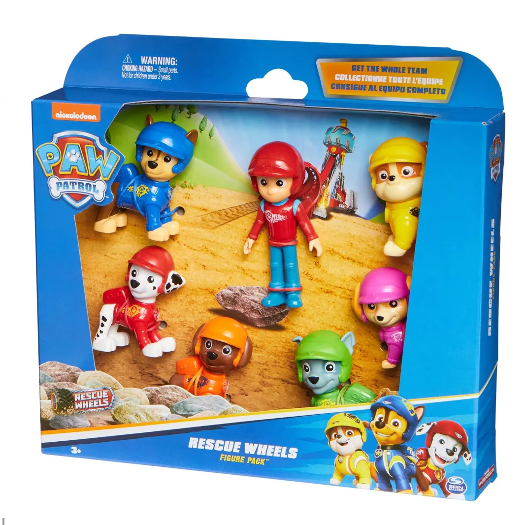 Paw Patrol: REscue Wheels, Toy Figures Gift Pack