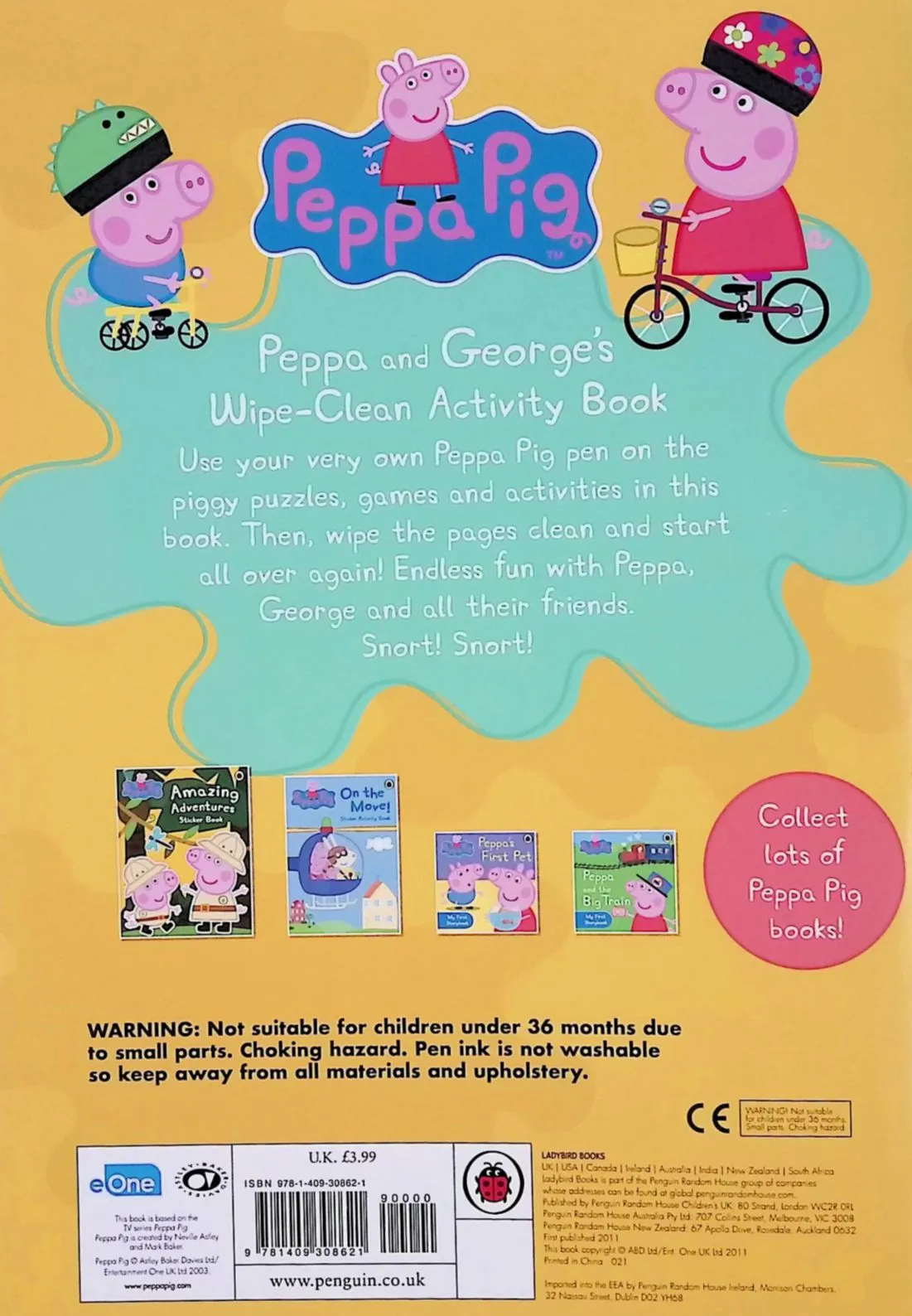 Peppa Pig - Peppa and George's Wipe-Clean Activity Book