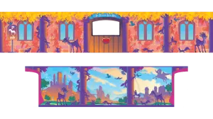 PODSmini Removable Theme: Magical Princesses Palace