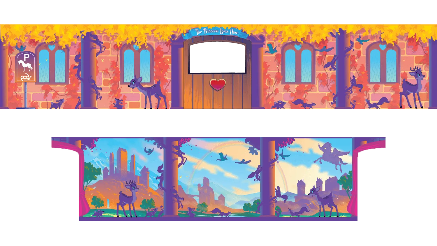 PODSmini Removable Theme: Magical Princesses Palace