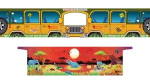 PODSmini Removable Theme: Sunset Savanna Safari