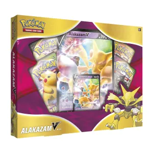 Pokémon TCG: Alakazam V Box - 4 Pokémon TCG booster packs