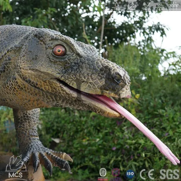 Prehistoric Beasts Giant Lizard Megalania Model-AFM003