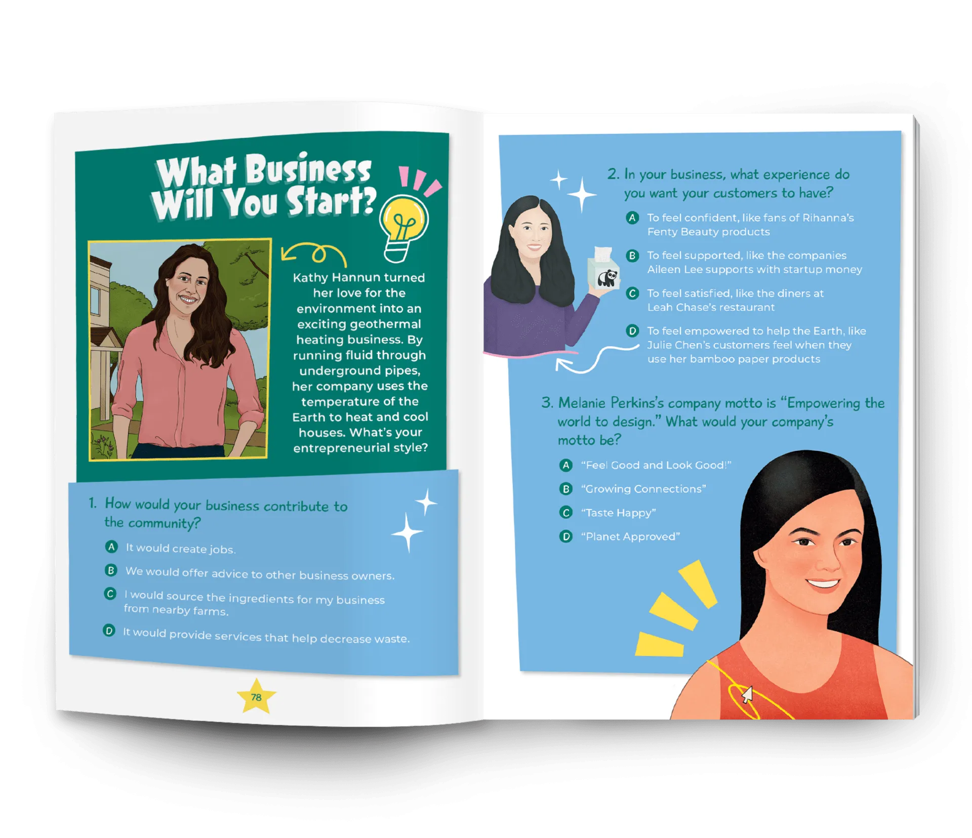Quizzes for Rebel Girls