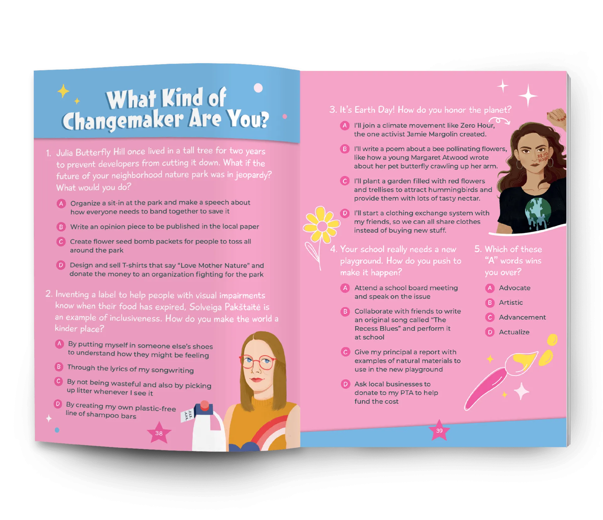 Quizzes for Rebel Girls