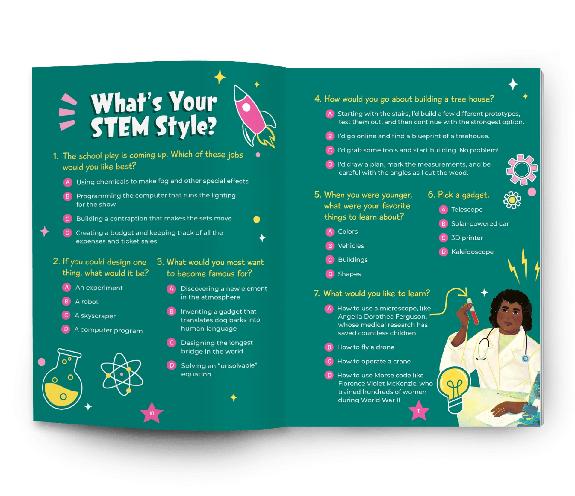 Quizzes for Rebel Girls