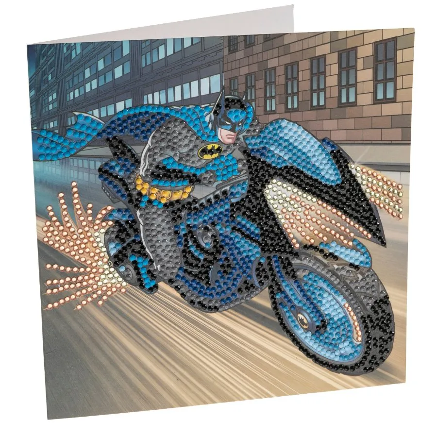 "Batman" DC Comics Crystal Art Card