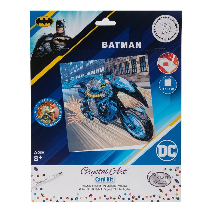 "Batman" DC Comics Crystal Art Card