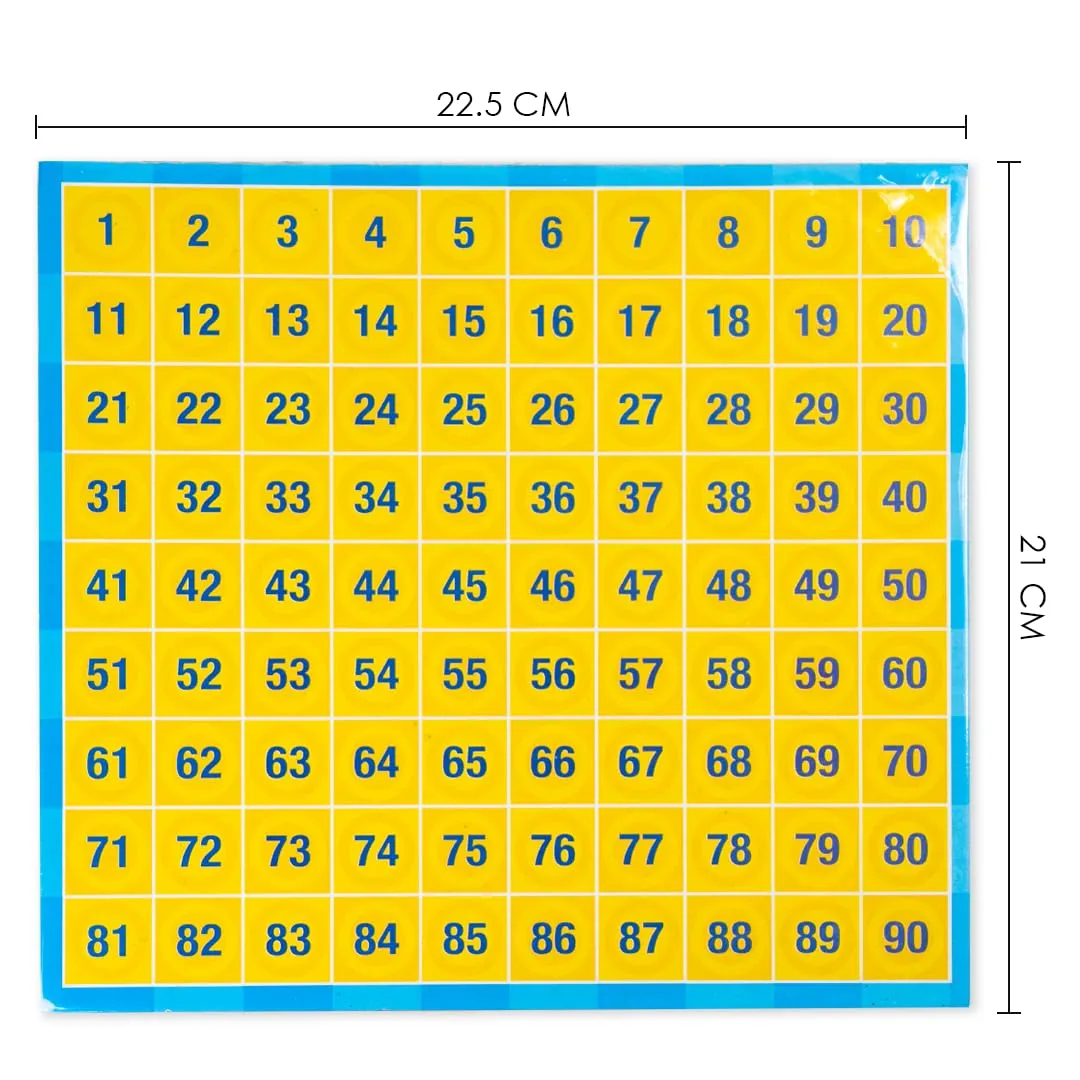 Ratna's Fun Housie Jumbo with 300 Tickets & Number Tile Fixable Board Game Tambola | A Family Entertainer Party Game for All Ages