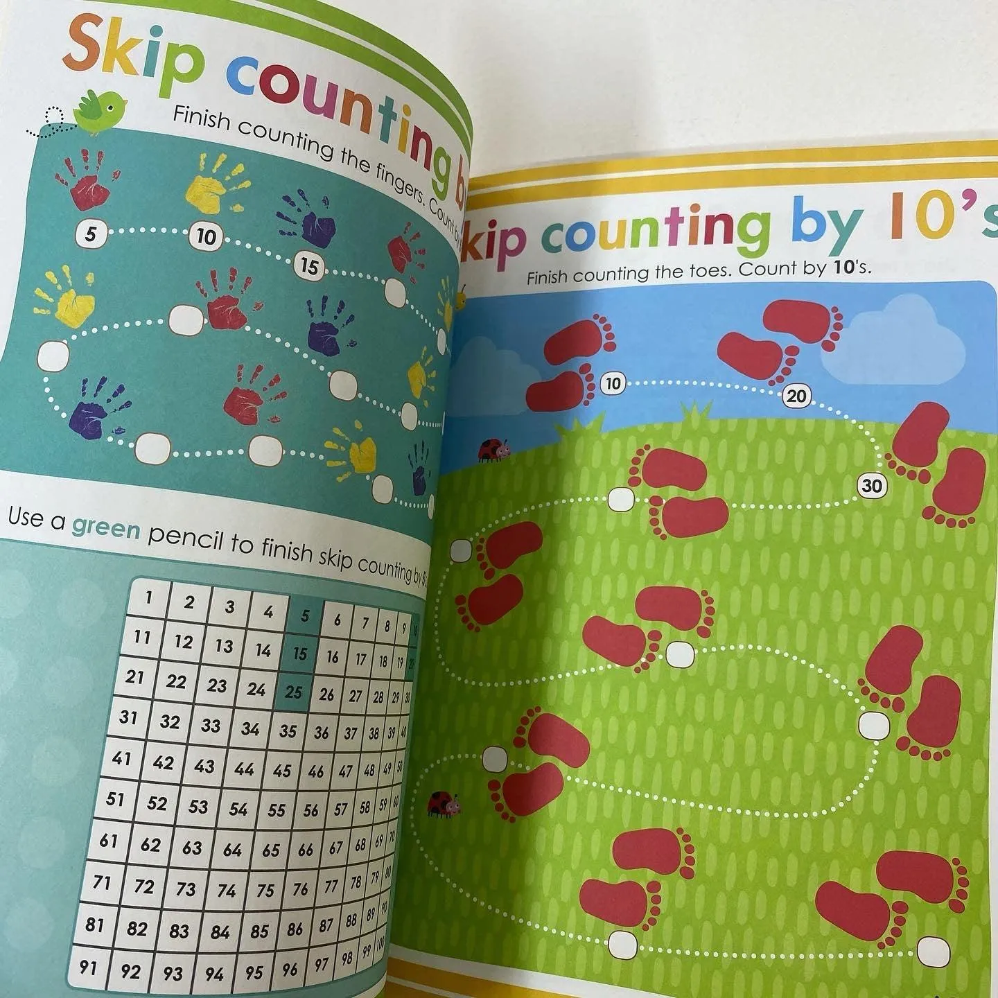 Skills Workbook - Counting to 100 Kindergarten Workbook - Scholastic Early Learners
