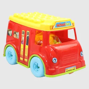 Smart Tree Plastic Train School Bus Puzzle Blocks