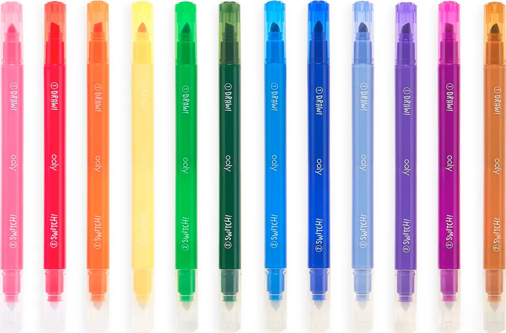 Switch-eroo Changing Marker - Set of 12