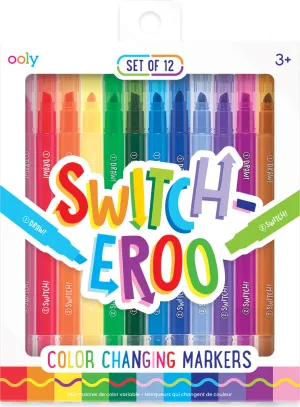 Switch-eroo Changing Marker - Set of 12