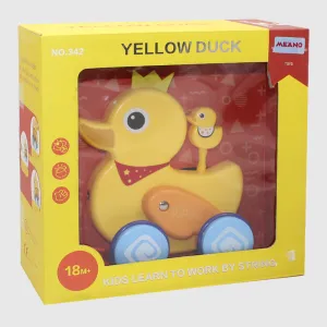 Tanix Dole - Yellow Duck Push And Pull Toy