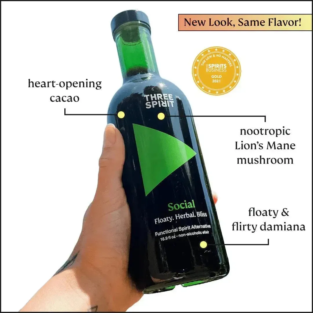 Three Spirit Non-Alcoholic Social Elixir