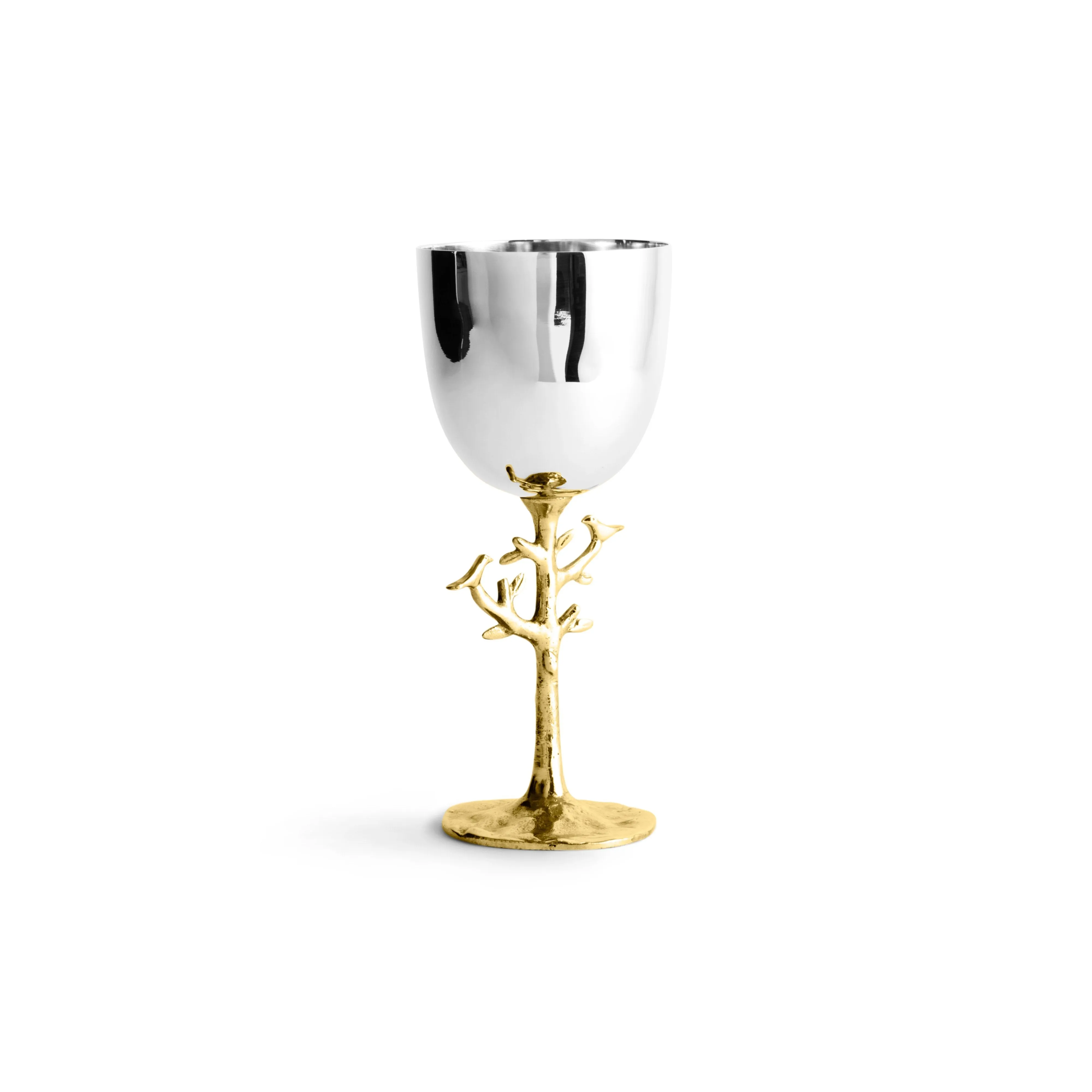Tree of Life Gold Kiddush Cup