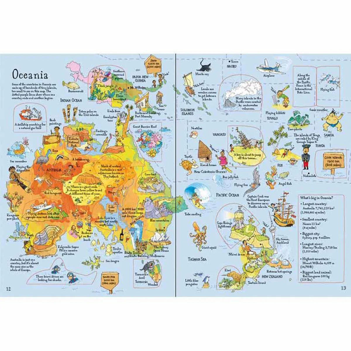 Usborne lift the flap picture atlas