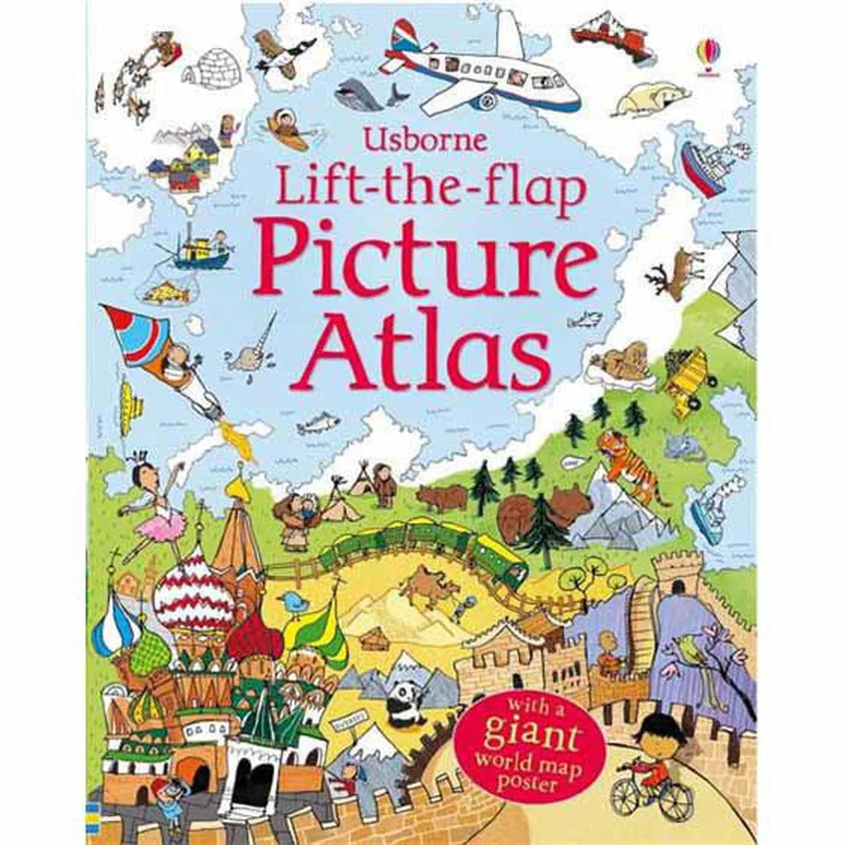Usborne lift the flap picture atlas