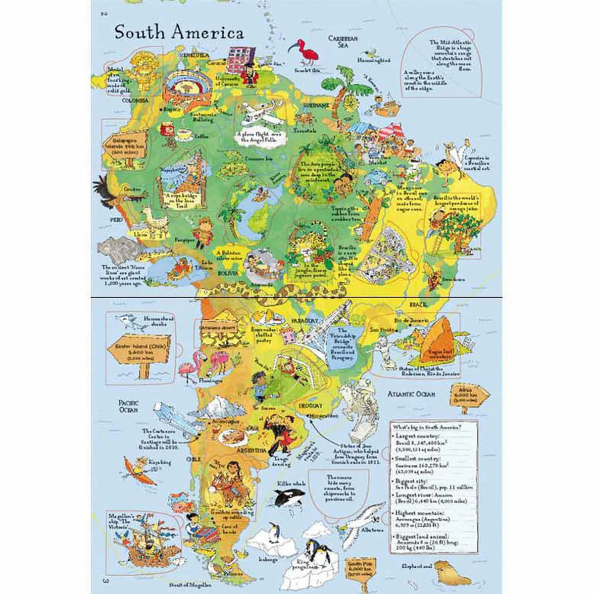 Usborne lift the flap picture atlas
