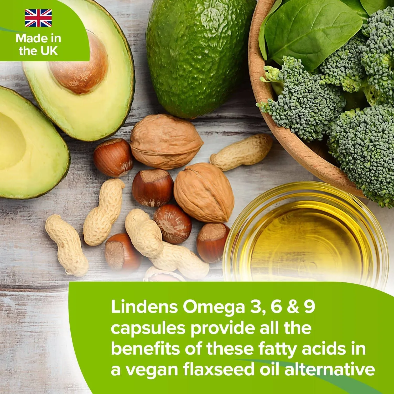 Vegan Omega 3 6 & 9 1000mg Capsules