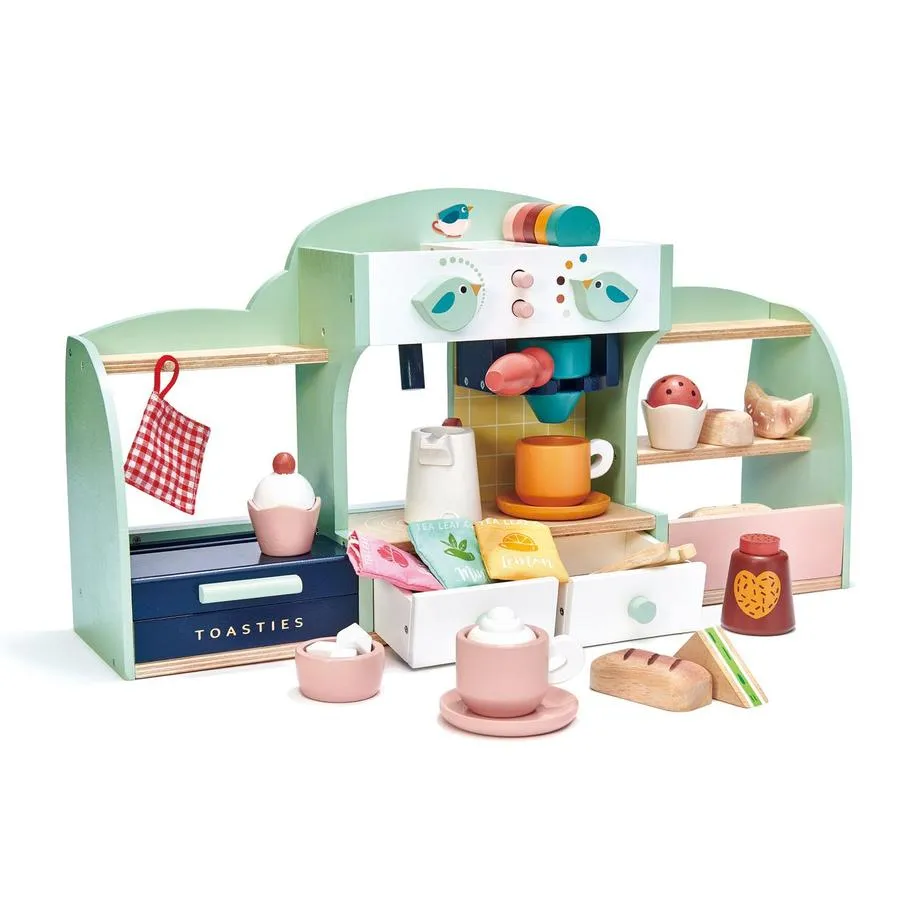 Wooden Birds Nest Toy Cafe