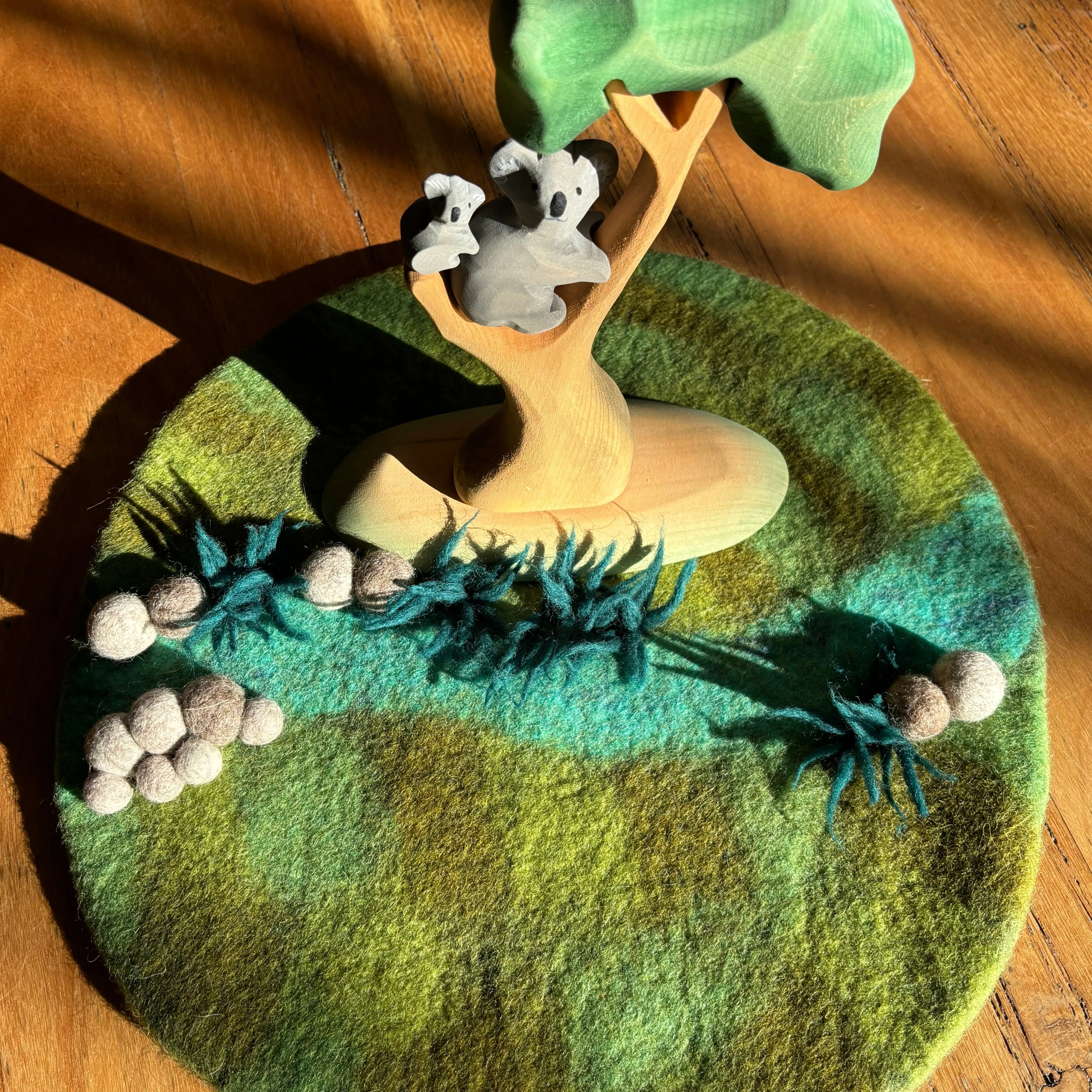 Wooden Koala, Joey & Tree Set *EXCLUSIVE TO HGD*