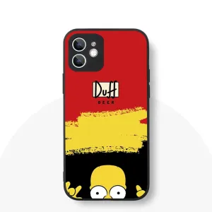 YS-61 Simpson Family Silicone Case For iPhone 1